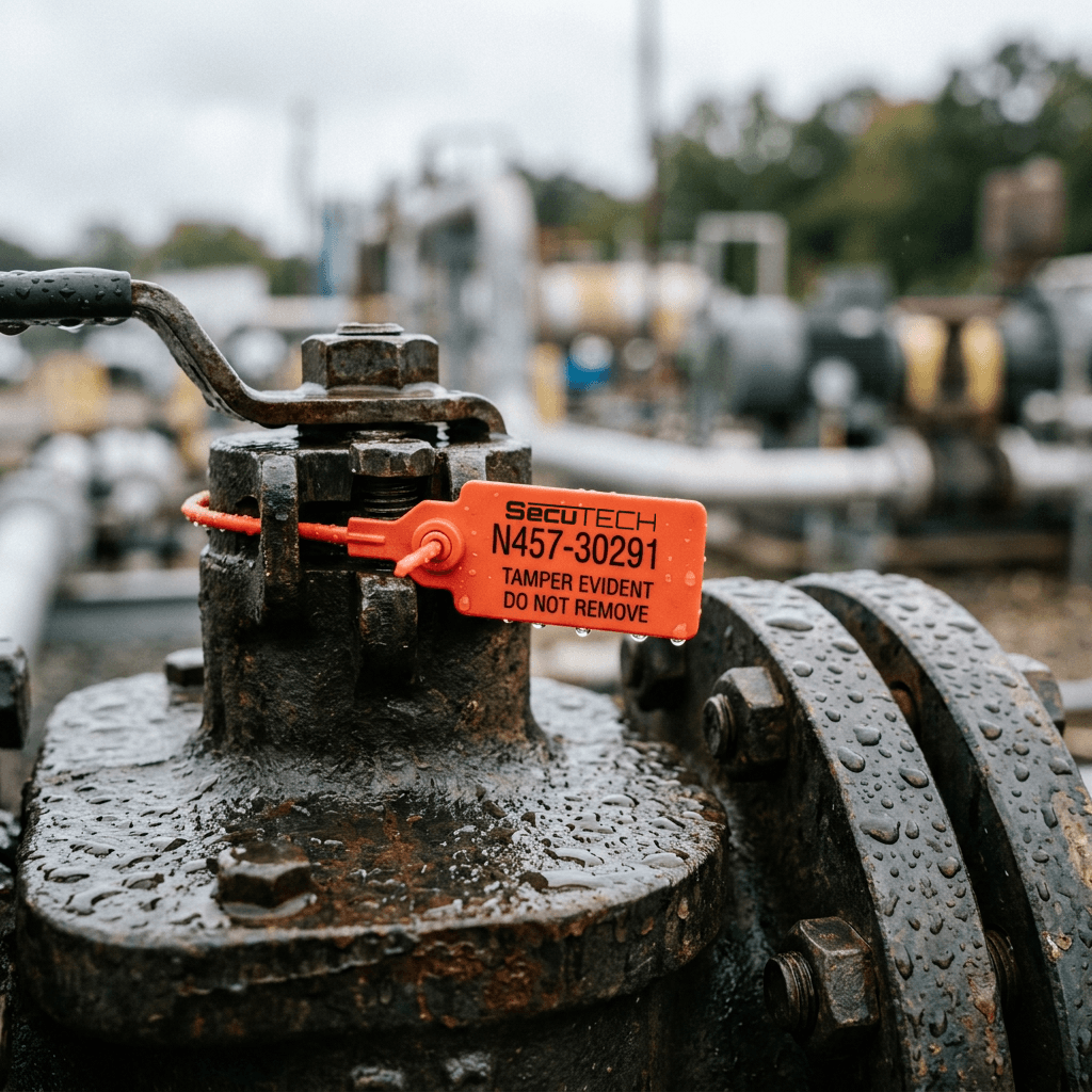 Tamper evident sealing and detection illustration