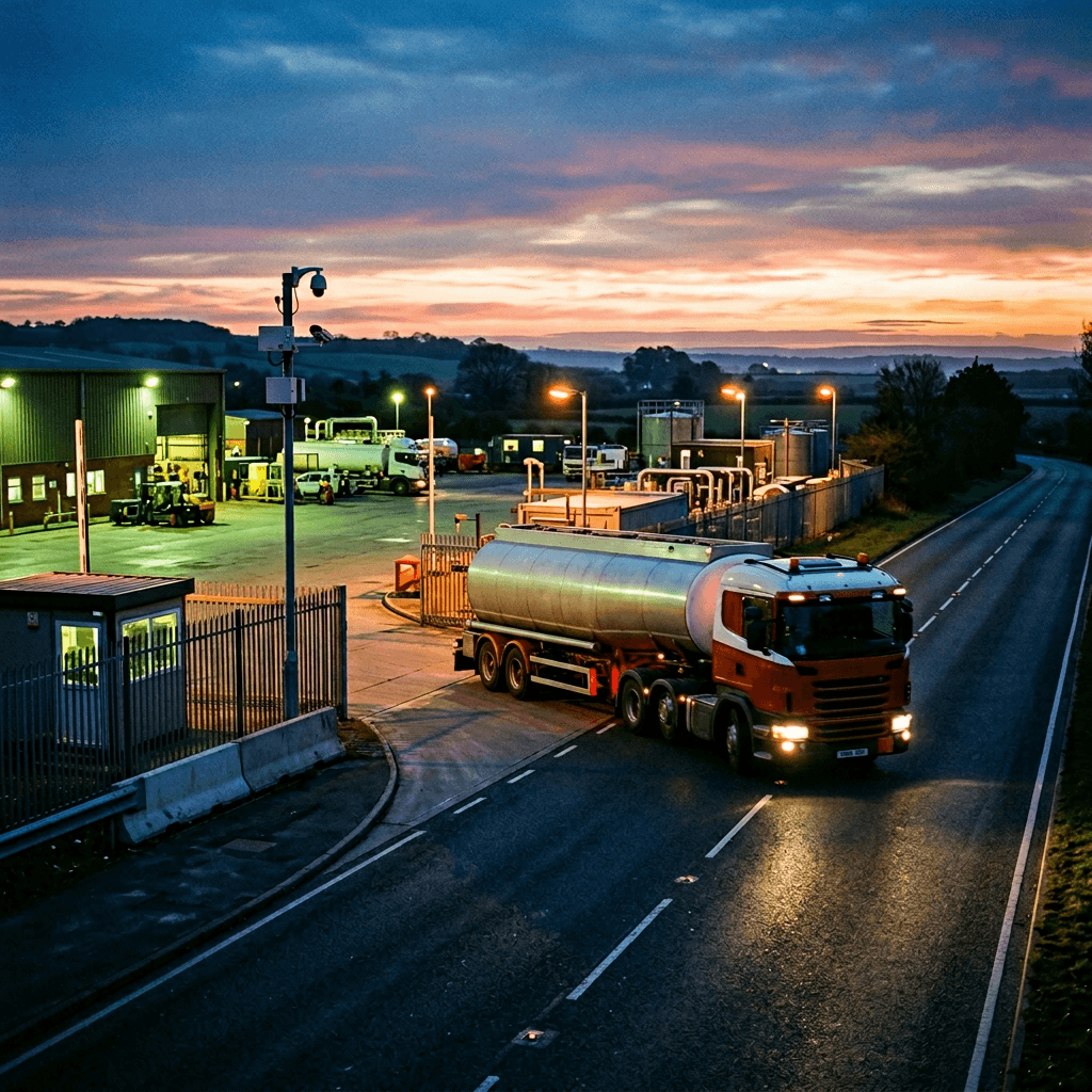 Mobile tanker solutions illustration