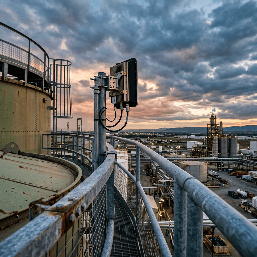 Illustration des drahtlosen Datenübertragungssystems