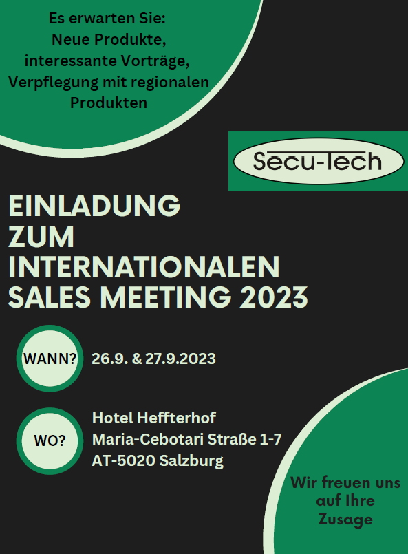 DEU SalesMeetin Einladung