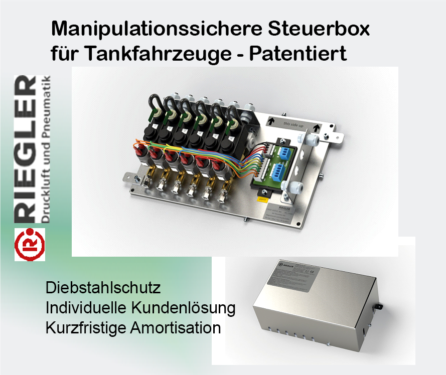 Riegler Manipultionssichere Steuerbox