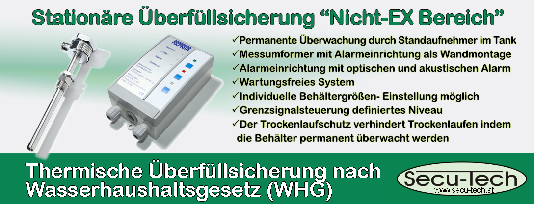 Thermischer Standaufnehmer nichtEx DEU